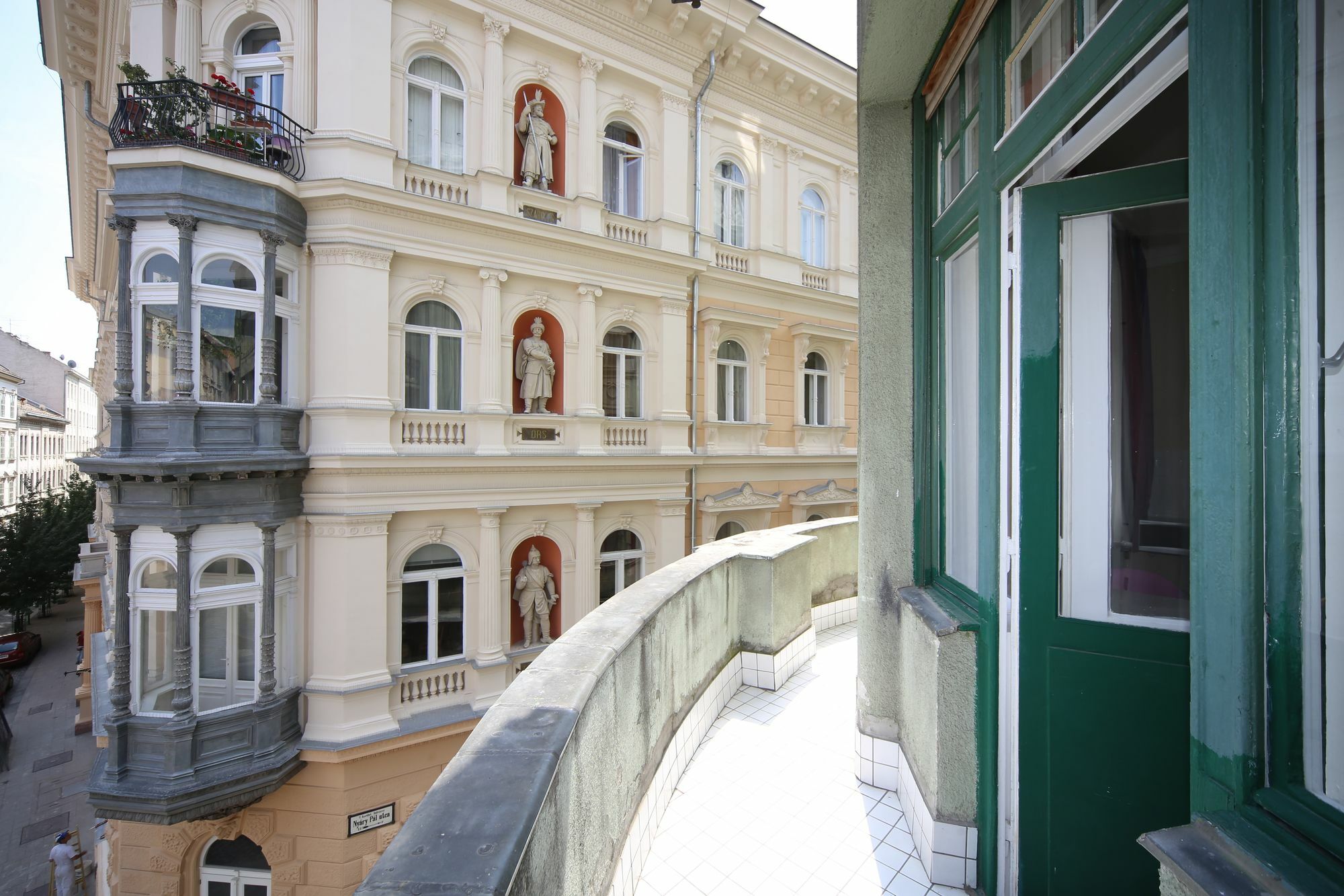 Amber Terrace Studios Downtown Budapesta Exterior foto